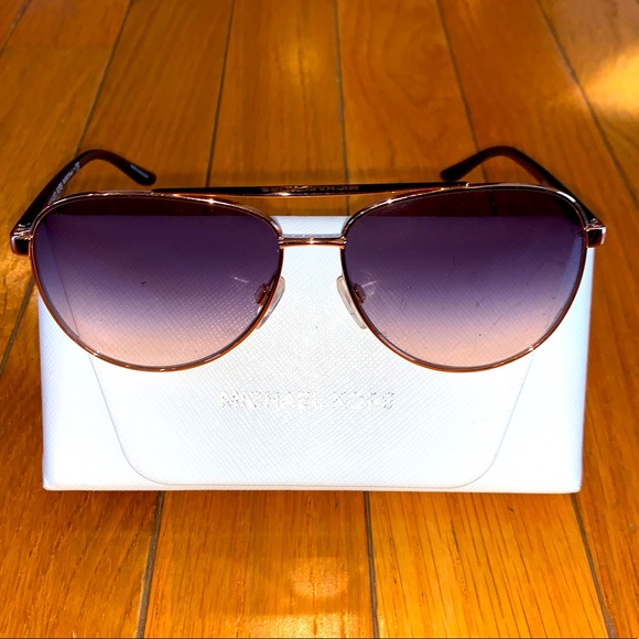 MICHAEL KORS MK5007 109936 Hvar Rose Gold Grey Rose Grad 59mm Women's Sunglasses